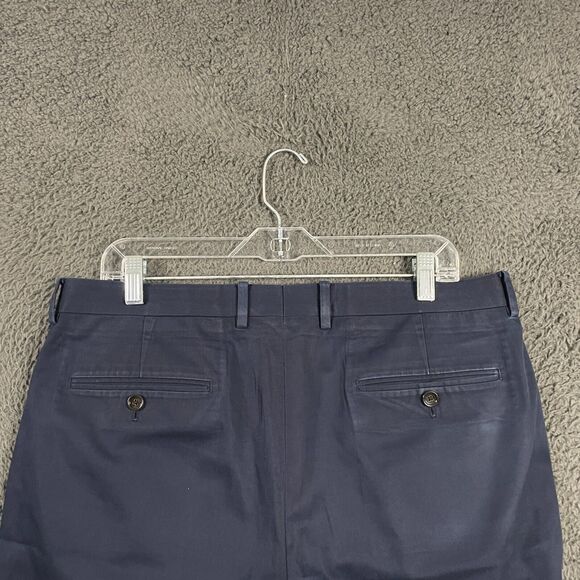 J Crew Pants Mens 34x32 Blue Ludlow Slim Fit Chino Duca Visconti di Modrone - Picture 8 of 14